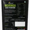 moringa pouch back Drypetual Moringa Powder | 100% Pure Moringa Leaf Powder